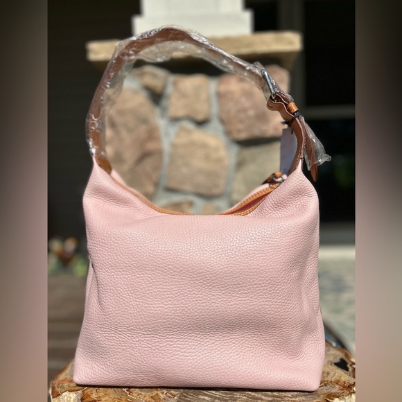 Dooney & Bourke Paige Sac Blush Pink Pebble Grain Leather NWT - Picture 10 of 17